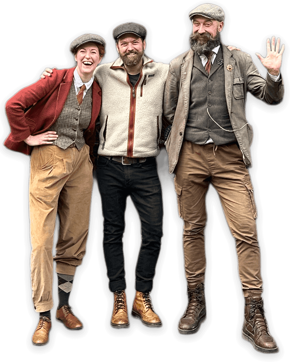 Pictured: Jack, James & Katie